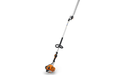 Taille haie sur perche